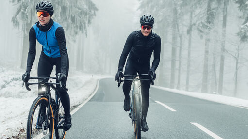 Saddle up or slow down? Cycling with a cold 
