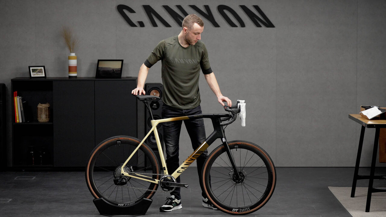 Unbox and assemble your Grail CF SL