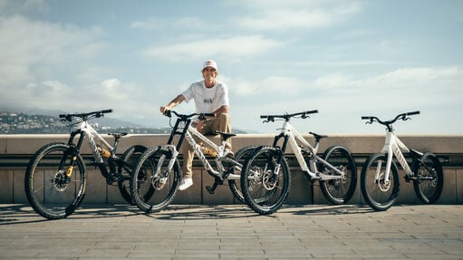 Fabio Wibmer&rsquo;s Video Game bike check