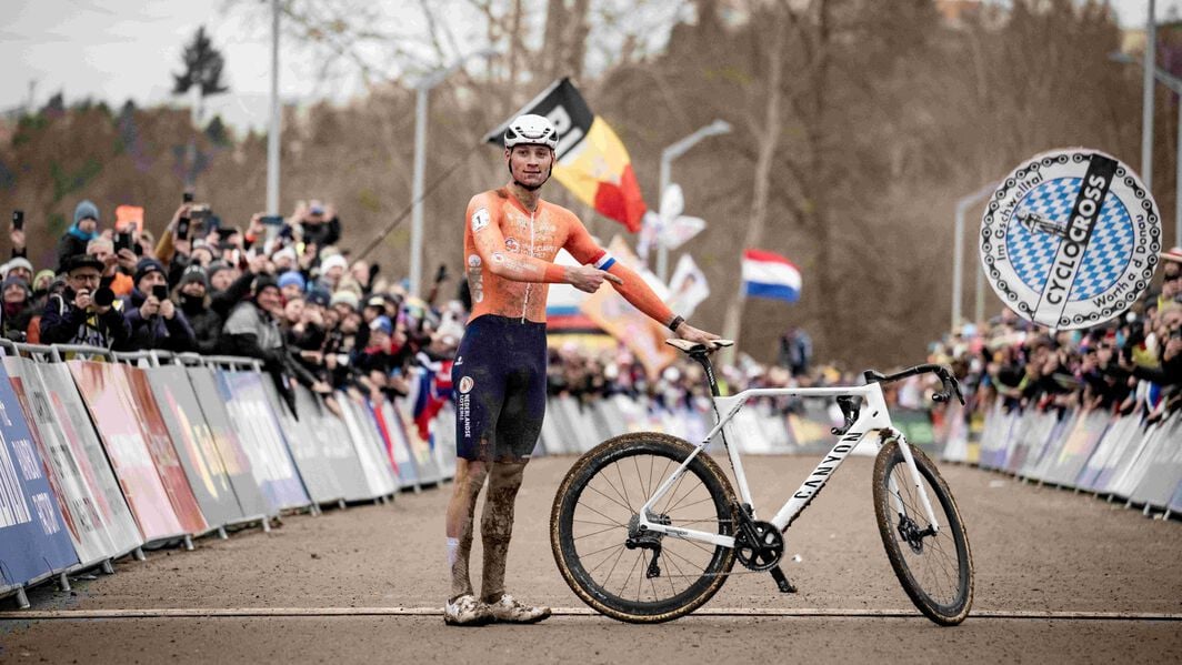 Mathieu van der Poel and his Inflite CFR