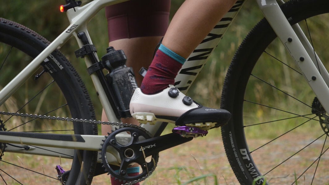 Choose your crank length based on your priorities when gravel riding- racing or long distance riding.