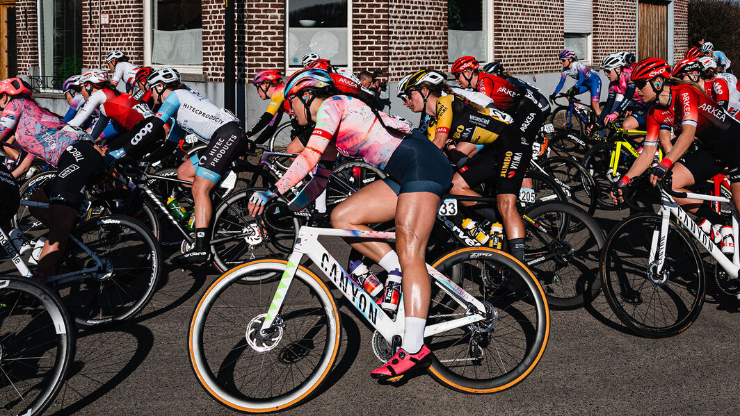 Chloé Dygert at Omloop Het Nieuwsblad 2022 | © Thomas Maheux