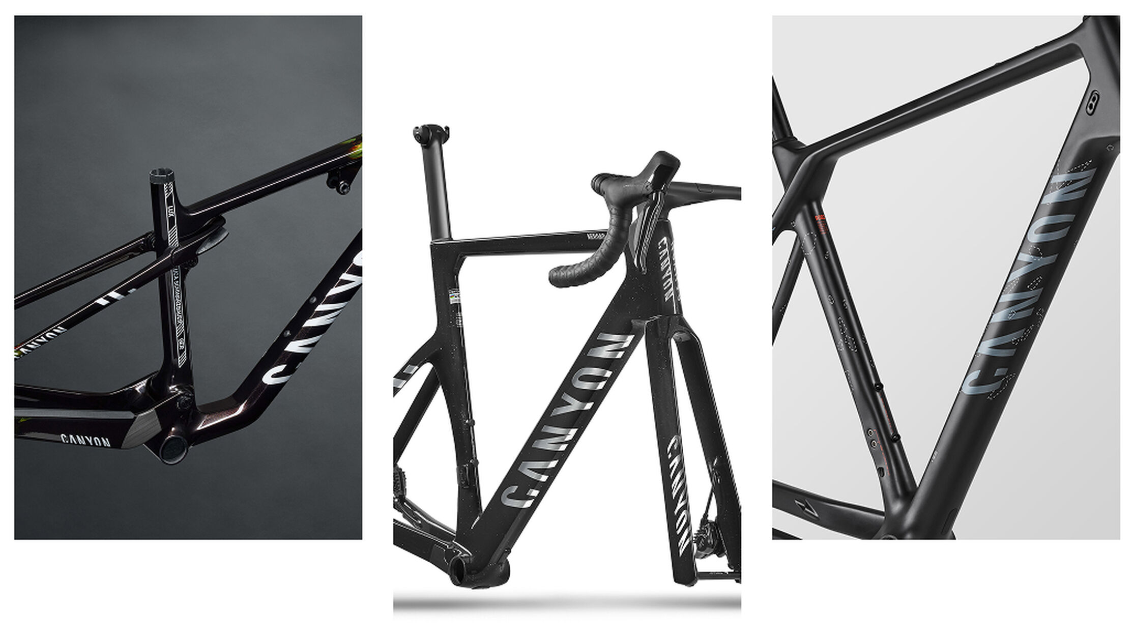 Which frame material is right for mixed-terrain riding? A closer look of Canyon's Lux, Aeroad and Grizl bikes