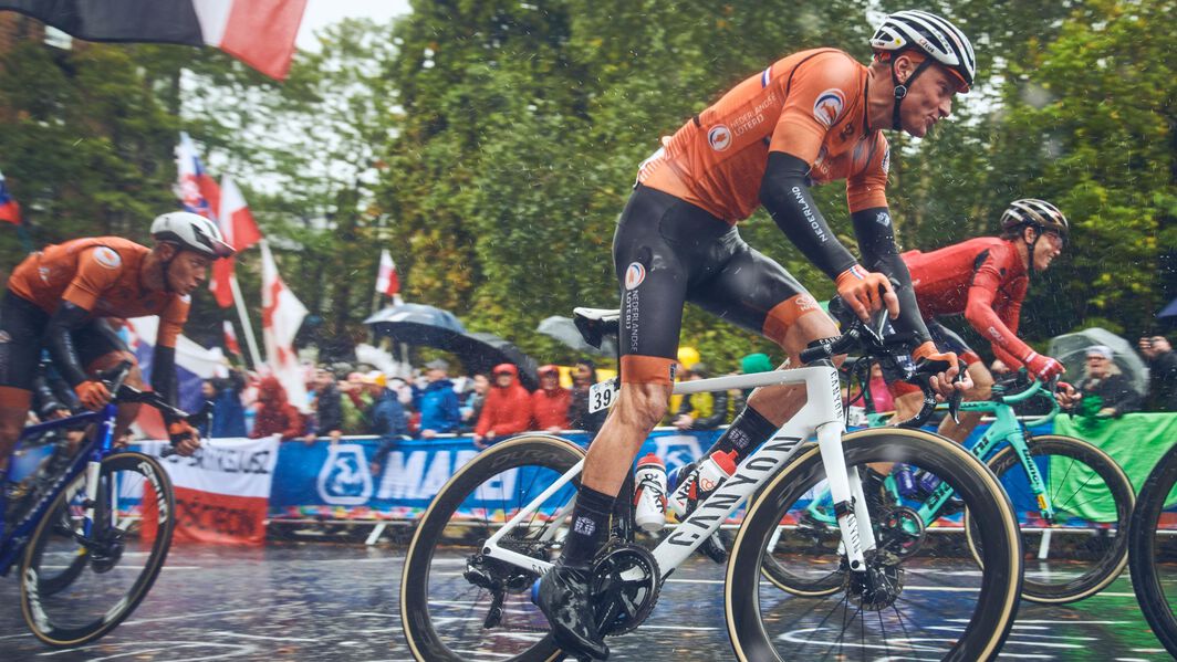 Current winner of Tour of Flanders - MVDP is looking to repeat his success in 2025