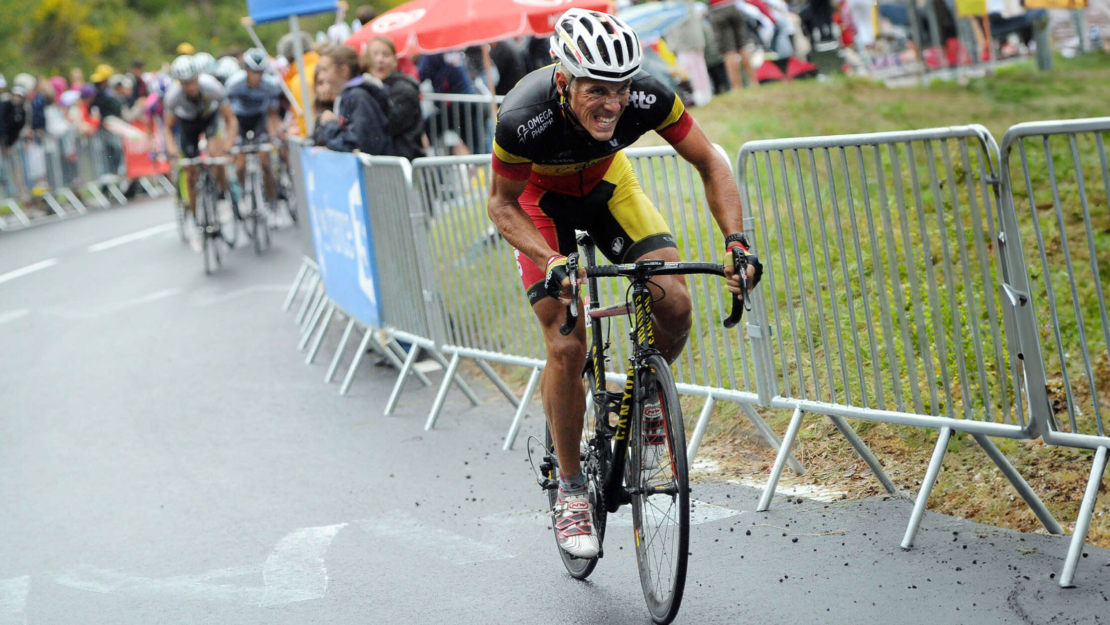 Philippe Gilbert 于 2011 年在 Aeroad 上推出了他的一个标志性吸塑产品。