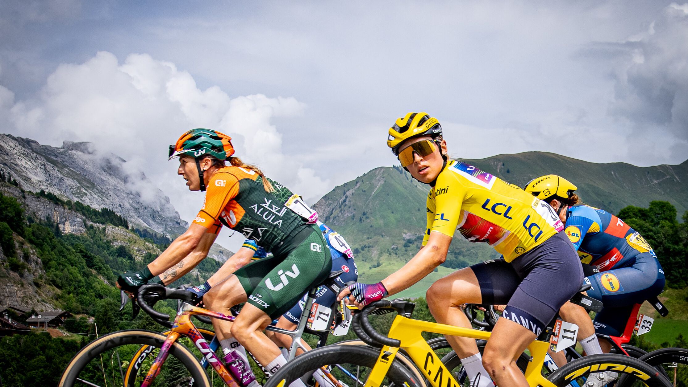 The Tour de France Femmes 2025 spans nine stages from Brittany to the Alps, ending with a summit finish in Ch&acirc;tel.