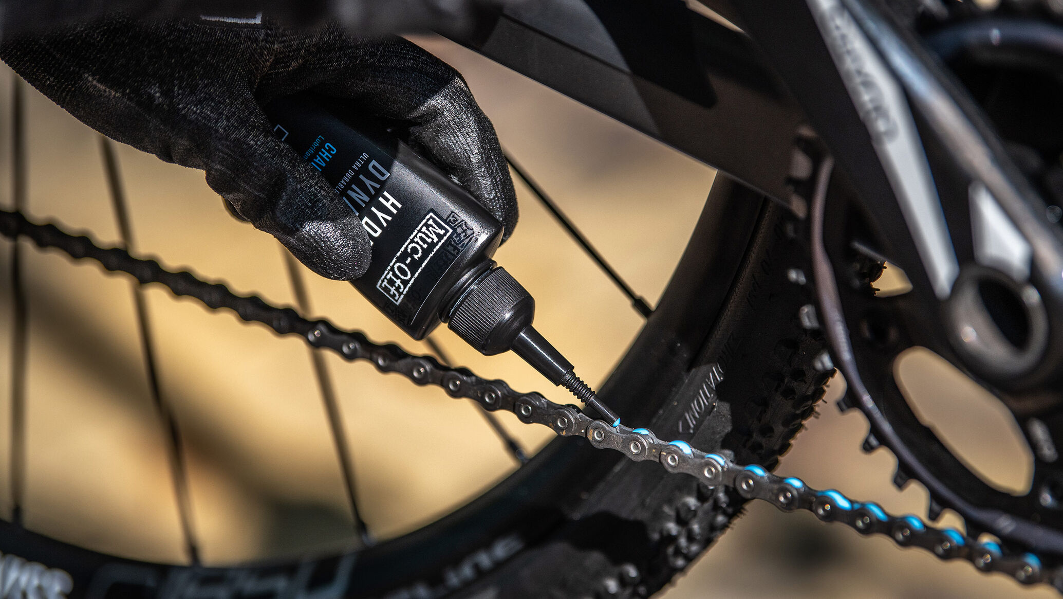 Step 5: apply lube and check your bike