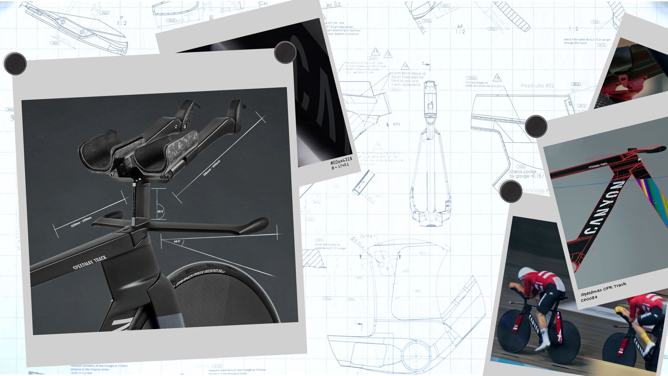 The Speedmax CFR Track, designed with input from world and Olympic track champions, stands as a pinnacle of speed and performance