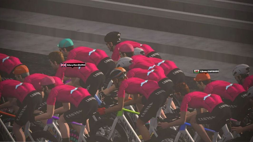 Ride with your friend group on Zwift