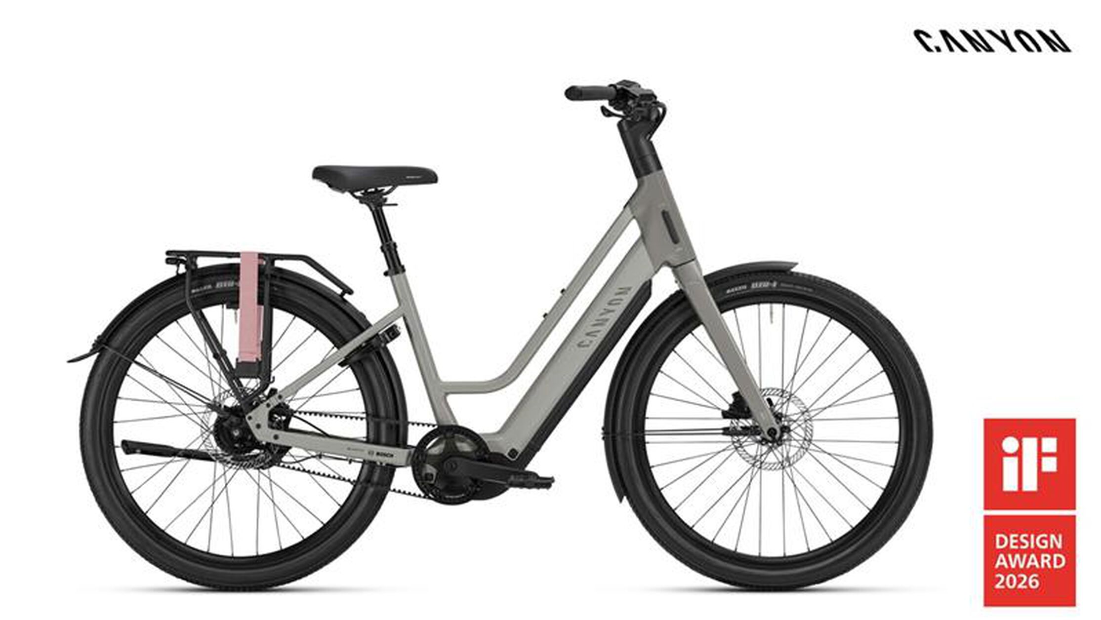 Canyon Citylite:ON earning an iF Design Award for its innovative, user-first design. 