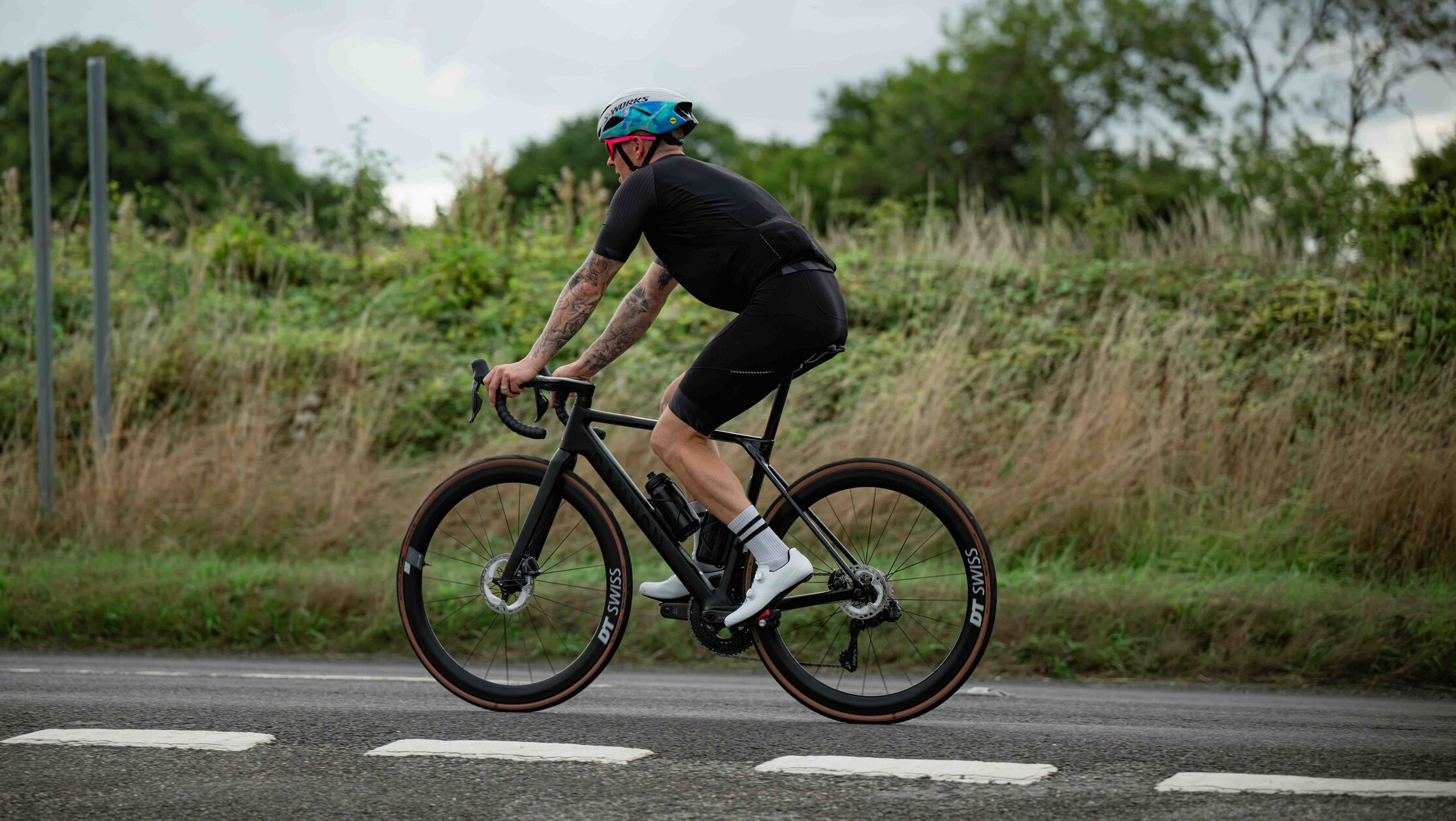 An upright position is more beginner friendly