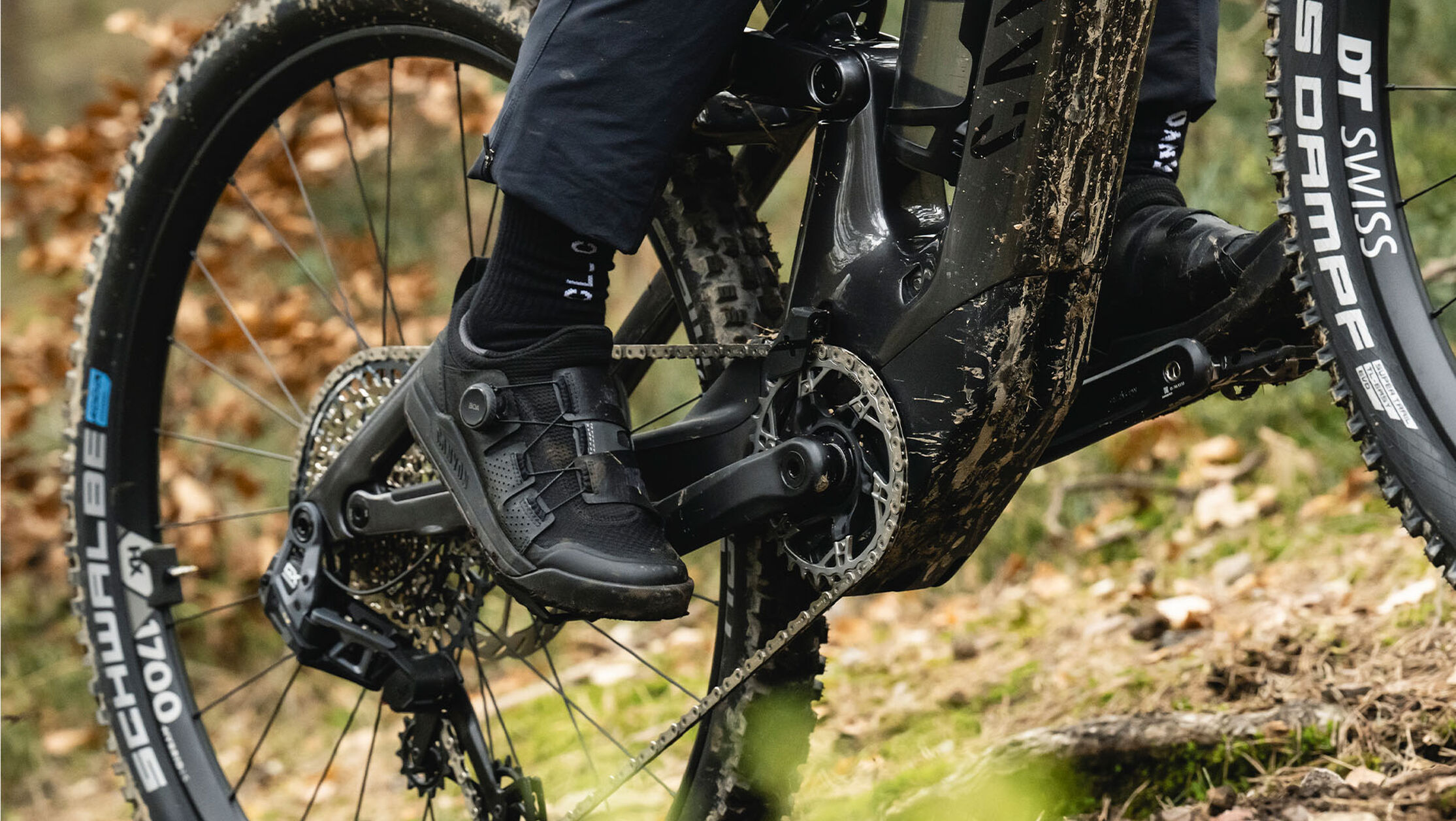 Rear suspension also needs adjustement on your MTB