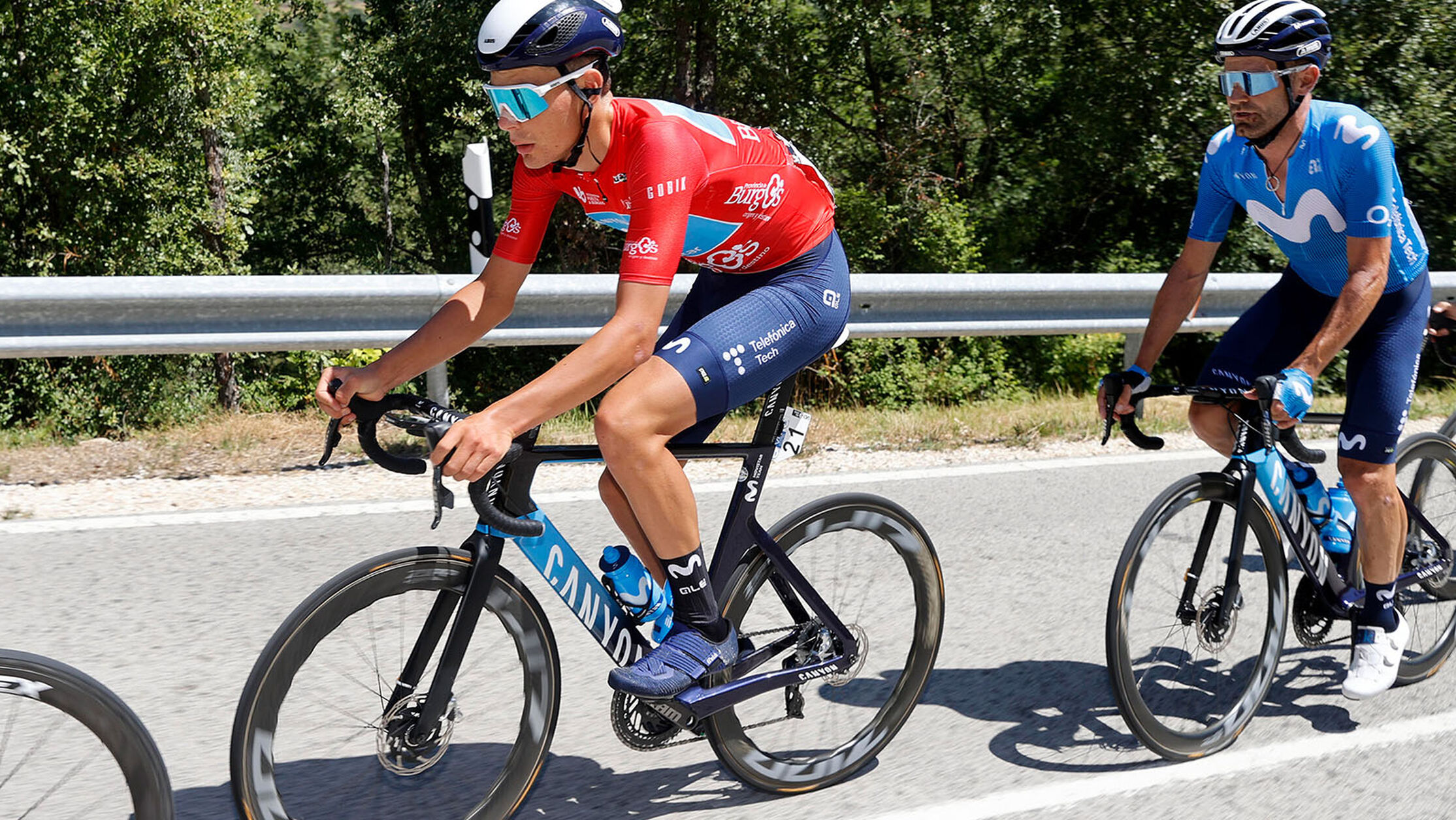 Vuelta a Espa&ntilde;a Jerseys explained | &copy; Movistar team