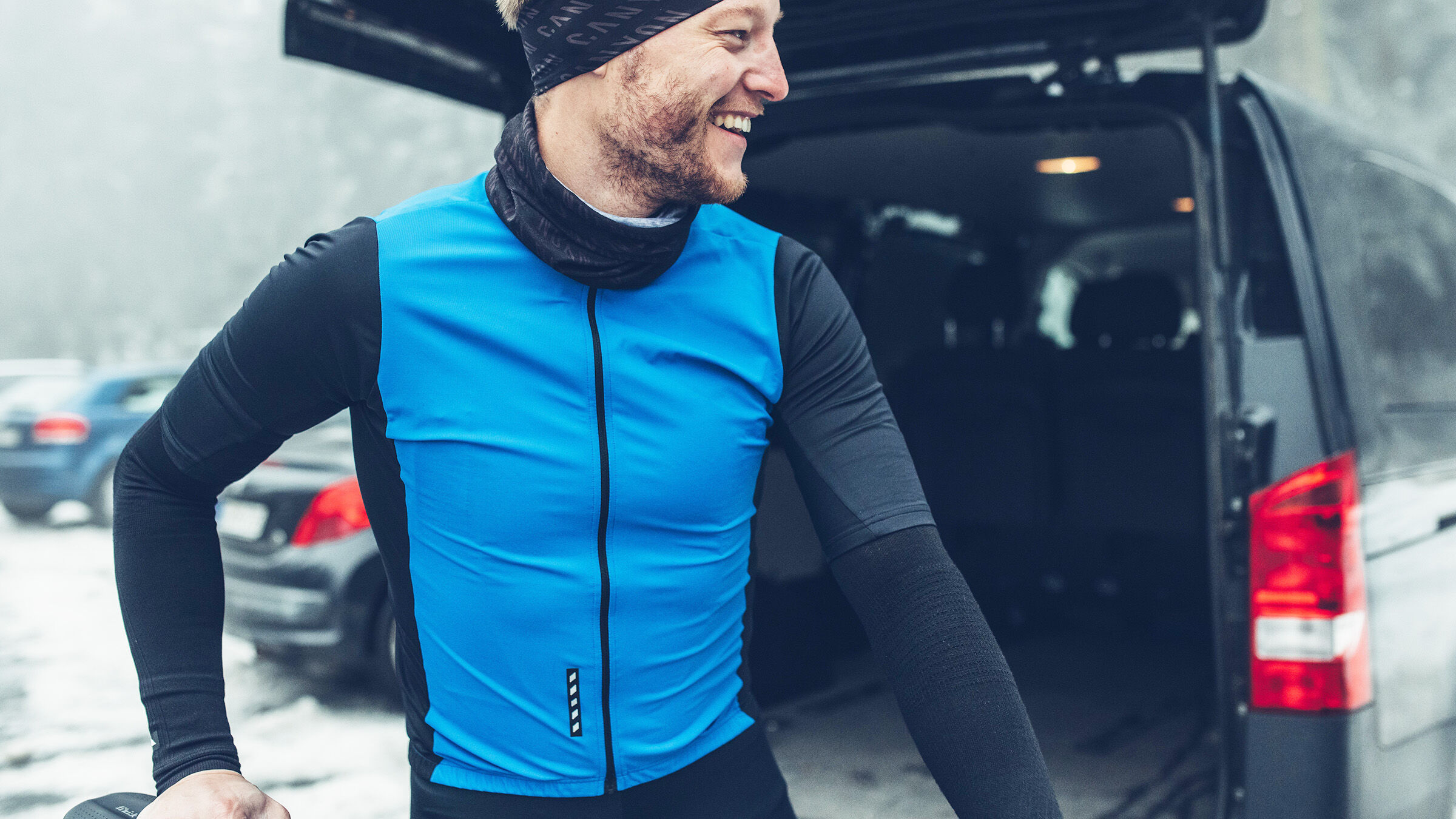 Canyon Cycling Rain Jersey