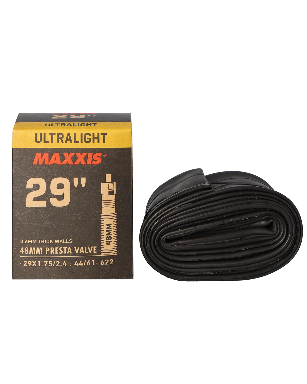 Maxxis Ultralight 29" 1.75 - 2.4" Tube for MTB Maxxis Ultralight 29" 1.75 - 2.4" Tube for MTB