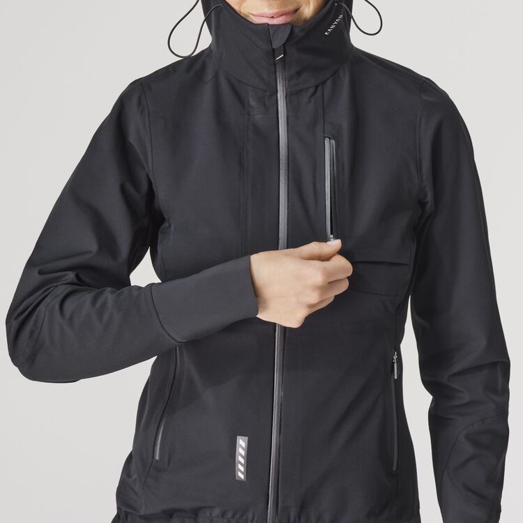Canyon Women's Cycling Rain Jacket with Hoodie Canyon Women's Cycling Rain Jacket with Hoodie