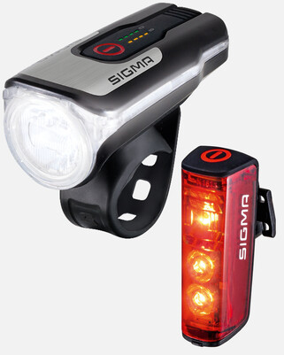 SIGMA Aura 80 Front Light & Blaze Rear Light Set SIGMA Aura 80 Front Light & Blaze Rear Light Set