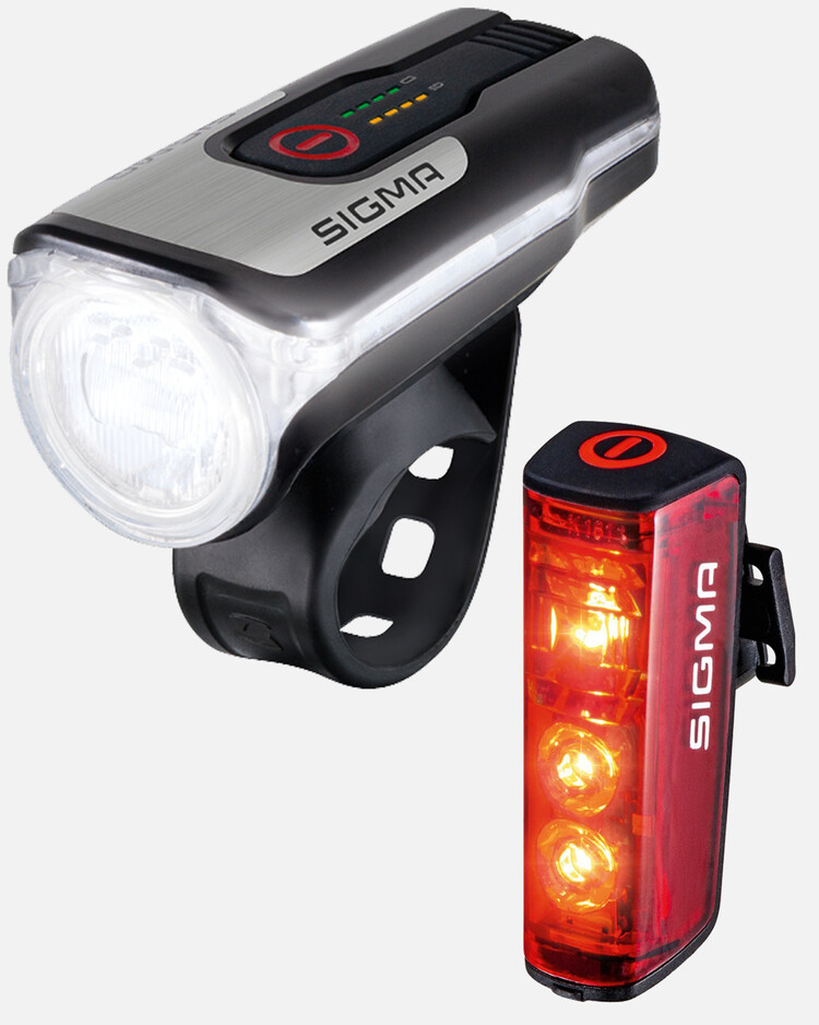 SIGMA Aura 80 Front Light & Blaze Rear Light Set SIGMA Aura 80 Front Light & Blaze Rear Light Set