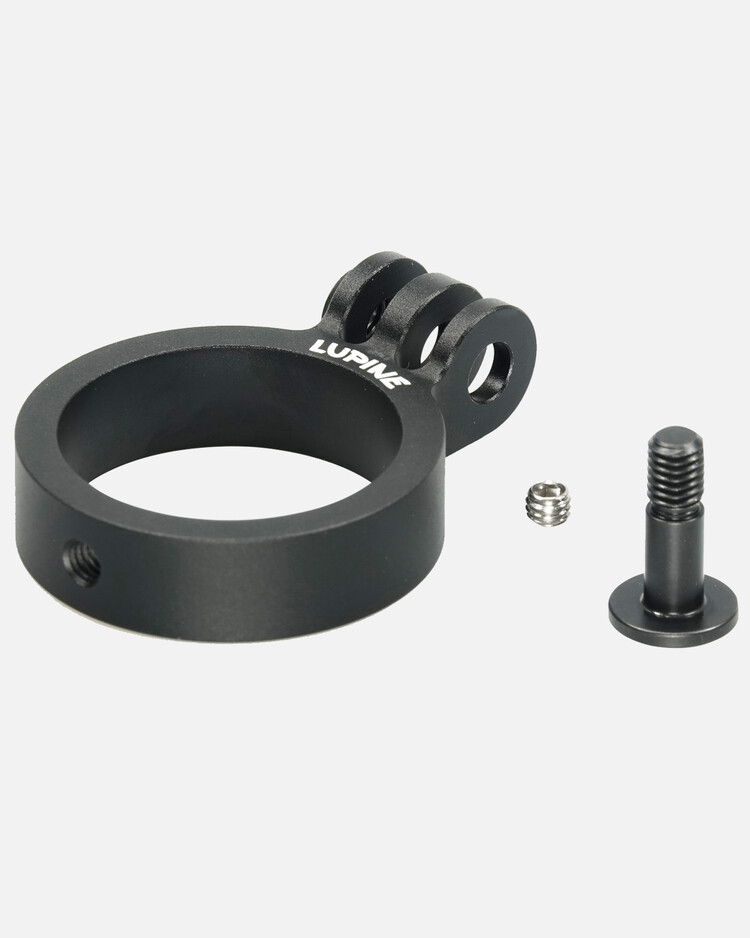 Lupine 1 1/8 Spacer with GoPro Mount Lupine 1 1/8 Spacer with GoPro Mount
