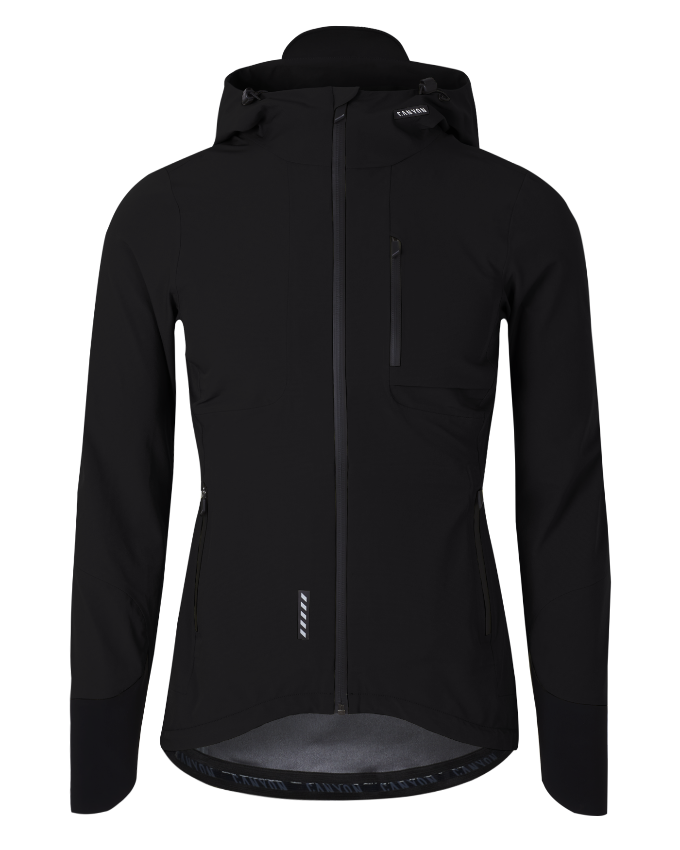 Canyon Cycling Rain Jacket with Hoodie
