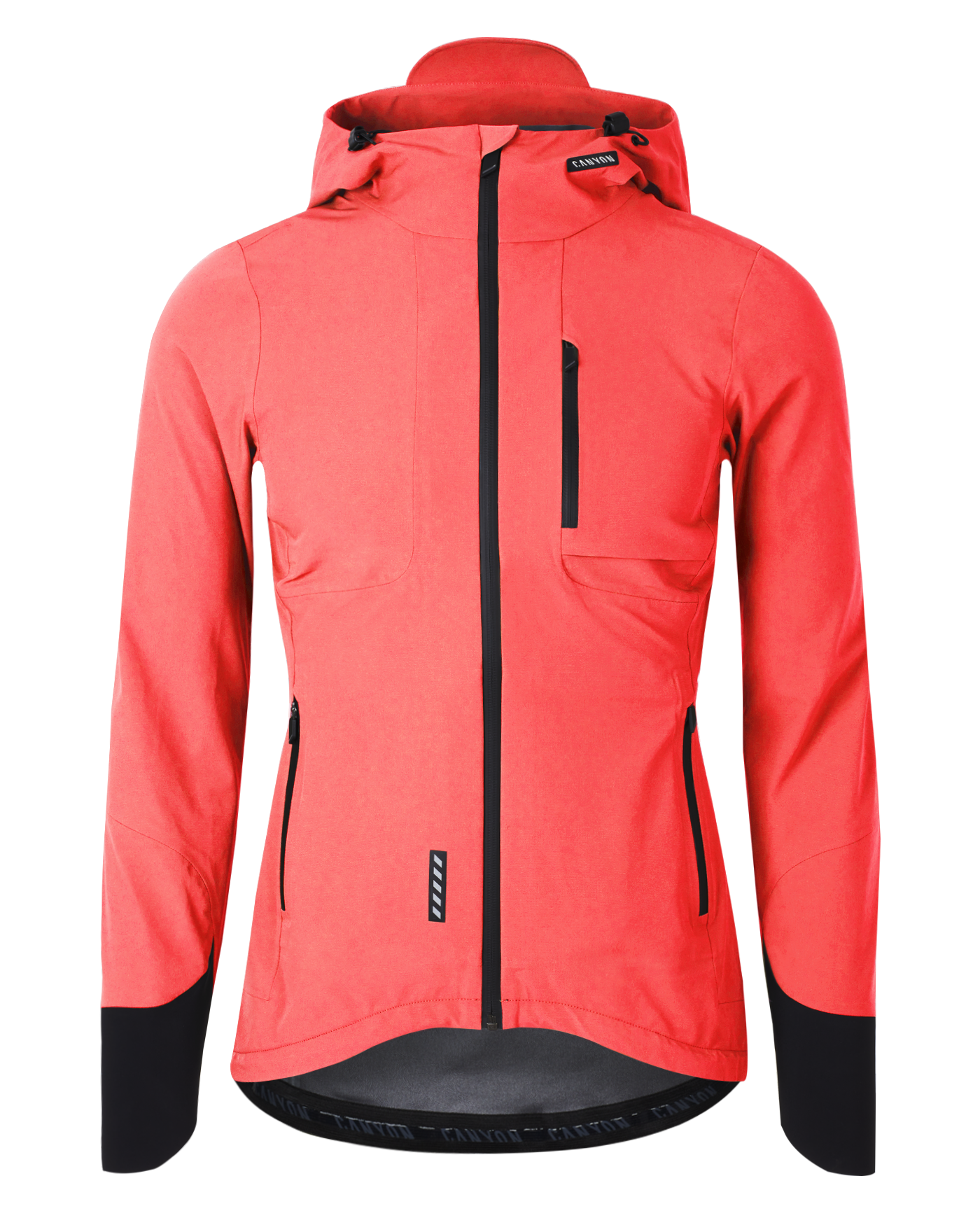 Canyon Cycling Rain Jacket with Hoodie
