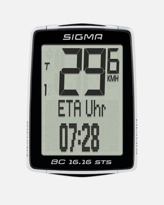 SIGMA BC 16.16 STS CAD Wireless Bike Computer SIGMA BC 16.16 STS CAD Wireless Bike Computer